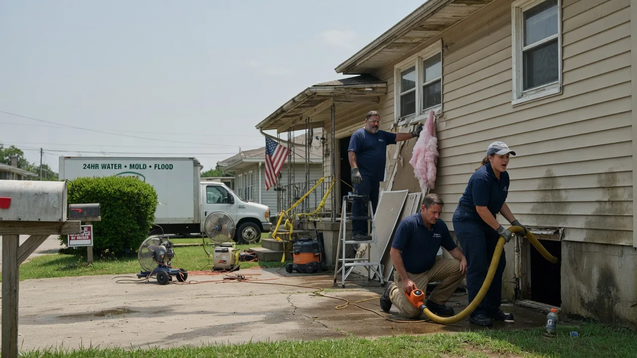 Water Damage Repair in Lucasville, OH near me
